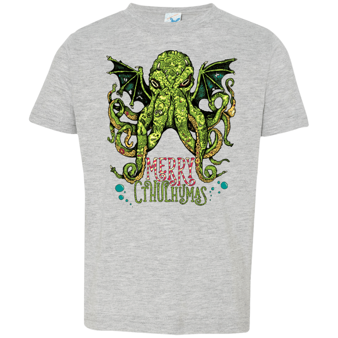 T-Shirts Heather / 2T Merry Cthulhumas Toddler Premium T-Shirt