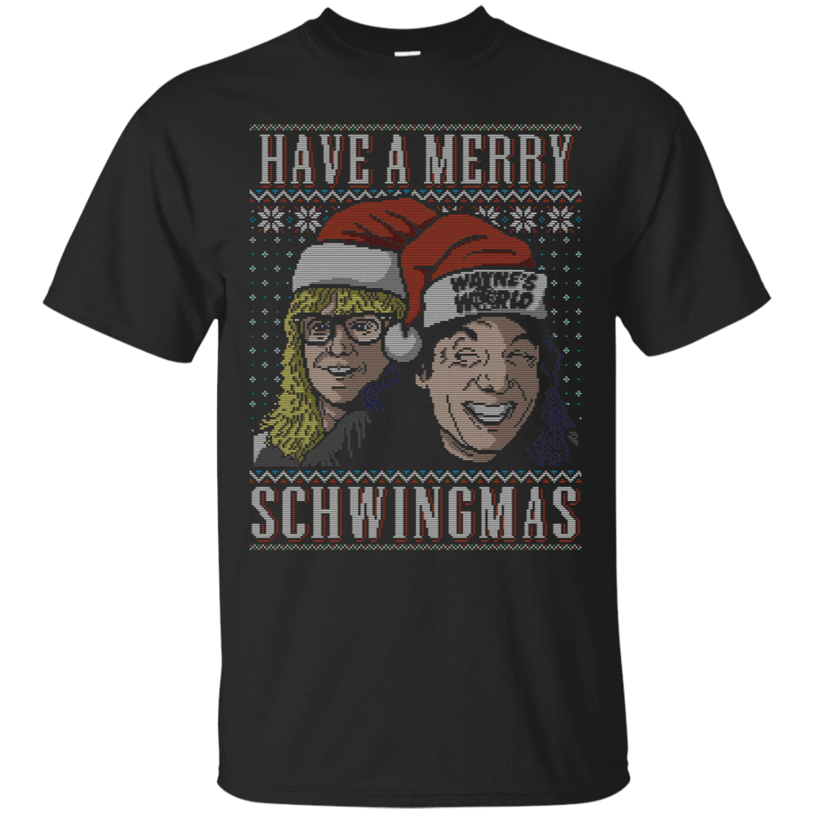 T-Shirts Black / S Merry Schwingmas T-Shirt