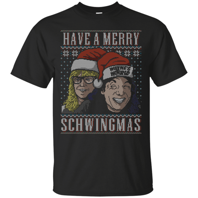 T-Shirts Black / S Merry Schwingmas T-Shirt