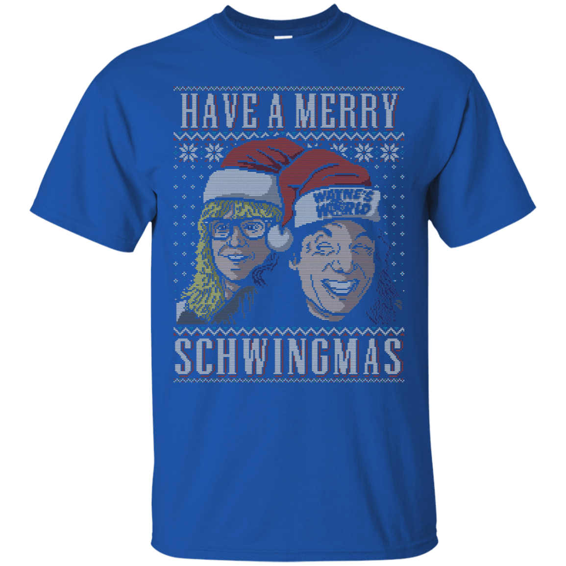 T-Shirts Royal / S Merry Schwingmas T-Shirt