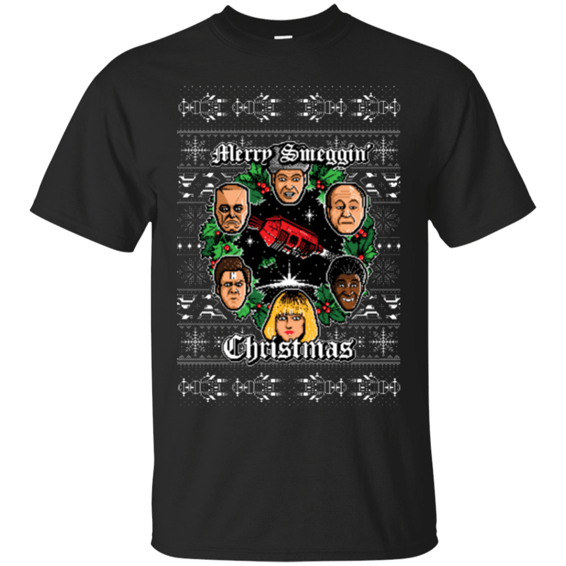 T-Shirts Black / Small Merry Smeggin Christmas T-Shirt