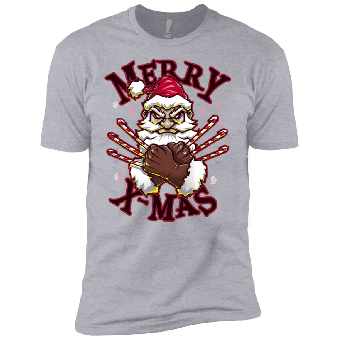 T-Shirts Heather Grey / YXS Merry X-Mas Boys Premium T-Shirt