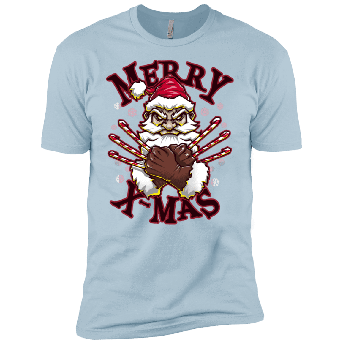 T-Shirts Light Blue / YXS Merry X-Mas Boys Premium T-Shirt