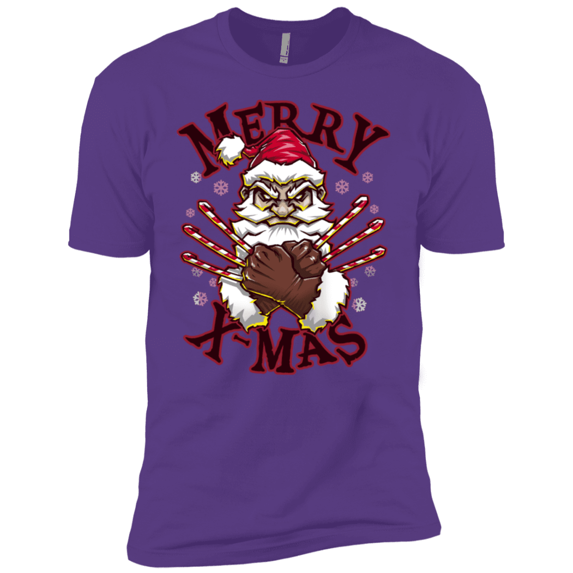T-Shirts Purple Rush / YXS Merry X-Mas Boys Premium T-Shirt