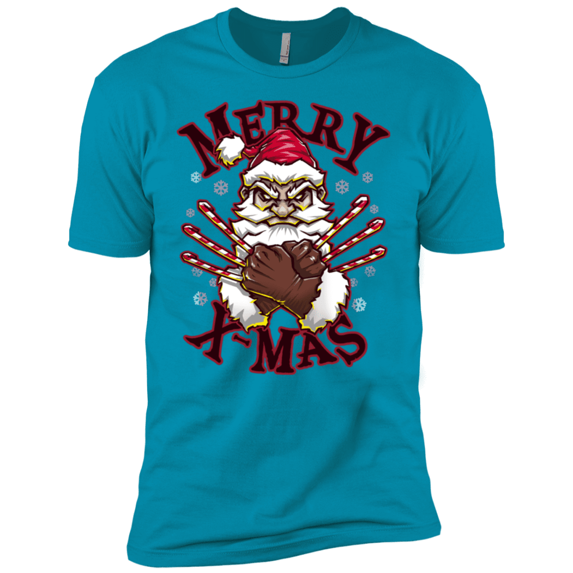 T-Shirts Turquoise / YXS Merry X-Mas Boys Premium T-Shirt