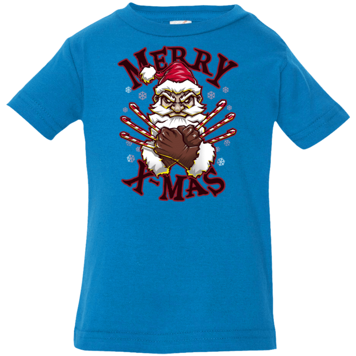 T-Shirts Cobalt / 6 Months Merry X-Mas Infant Premium T-Shirt