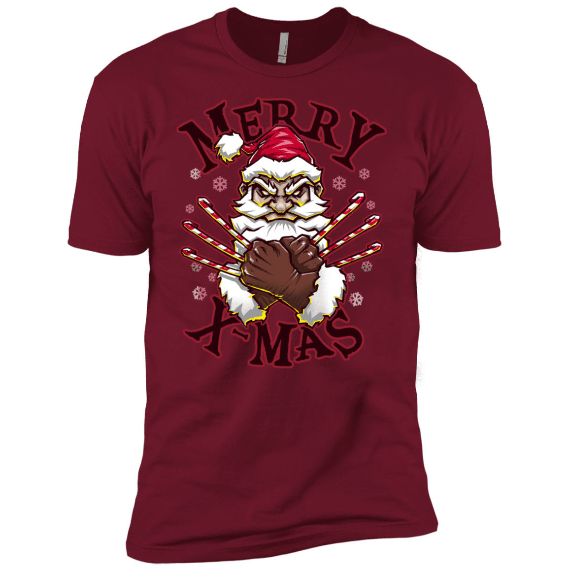T-Shirts Cardinal / X-Small Merry X-Mas Men's Premium T-Shirt
