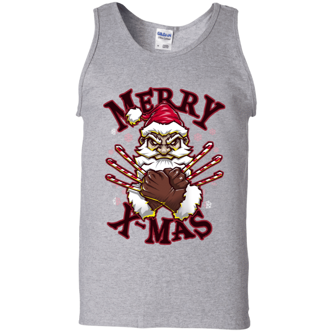 T-Shirts Sport Grey / S Merry X-Mas Men's Tank Top