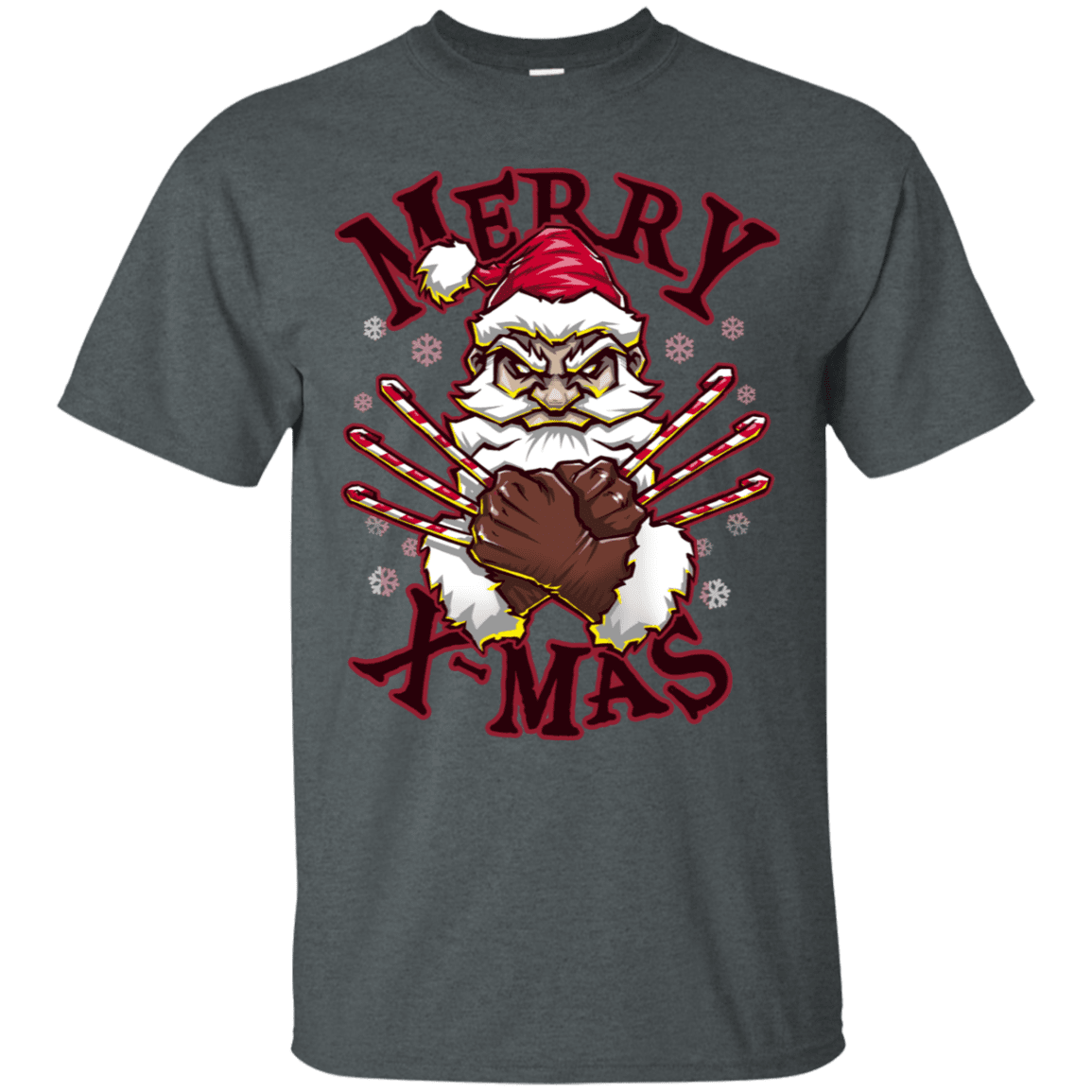 T-Shirts Dark Heather / S Merry X-Mas T-Shirt