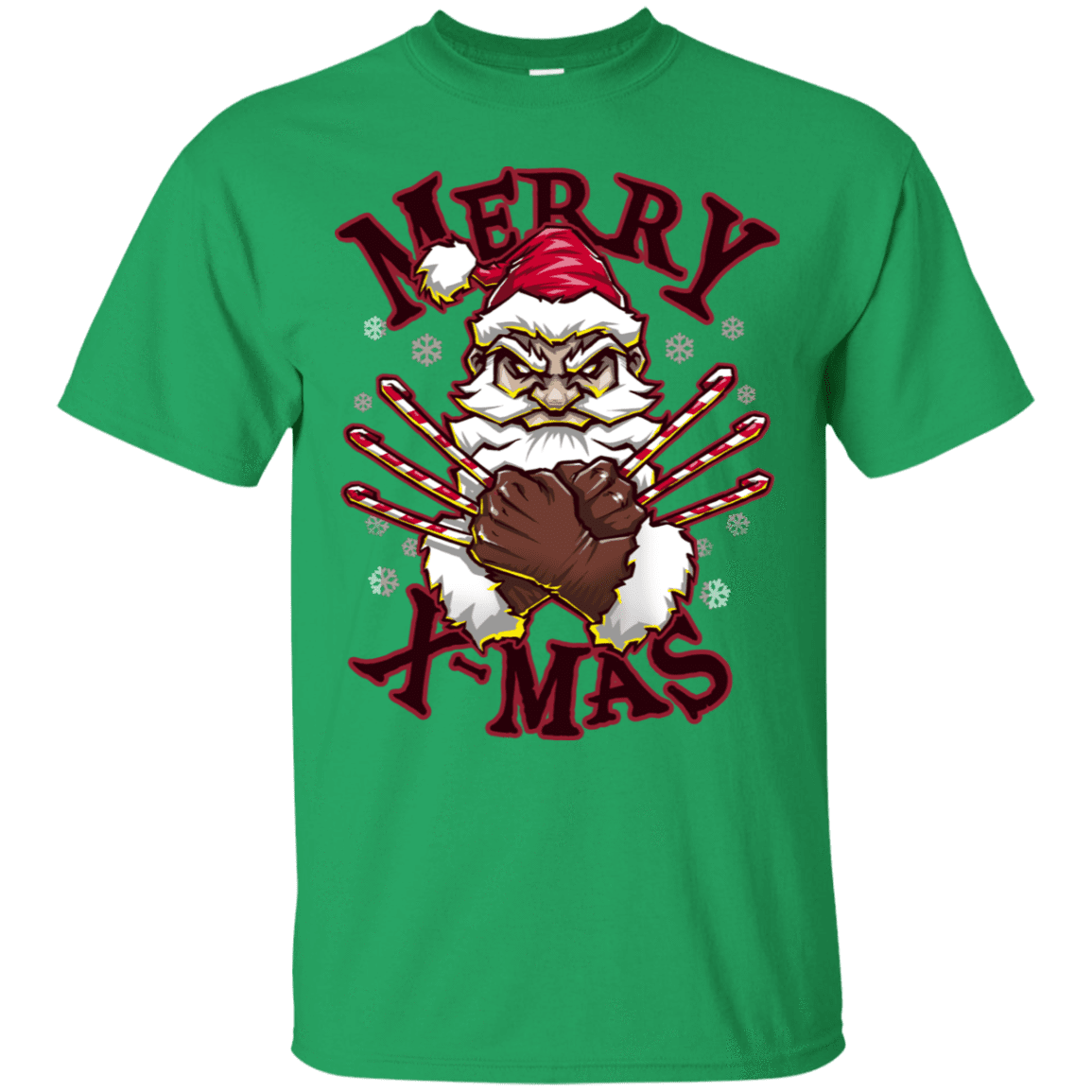 T-Shirts Irish Green / S Merry X-Mas T-Shirt