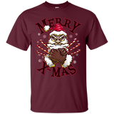 T-Shirts Maroon / S Merry X-Mas T-Shirt