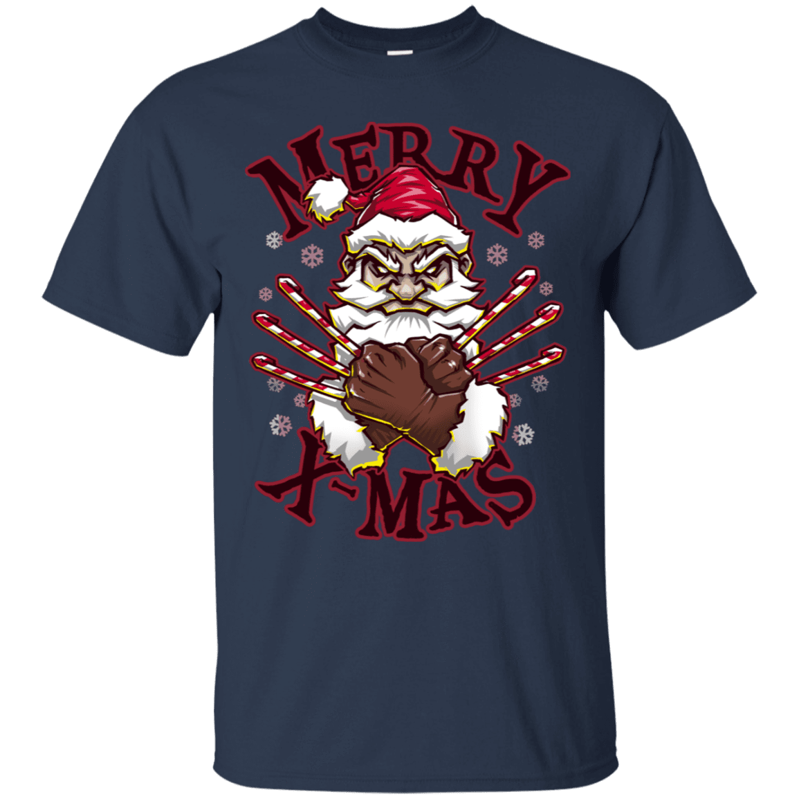 T-Shirts Navy / S Merry X-Mas T-Shirt
