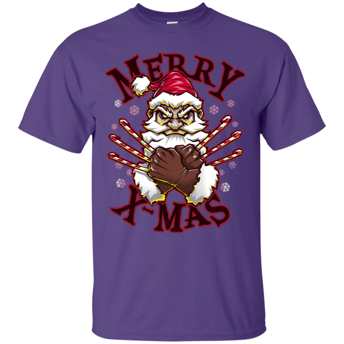 T-Shirts Purple / S Merry X-Mas T-Shirt