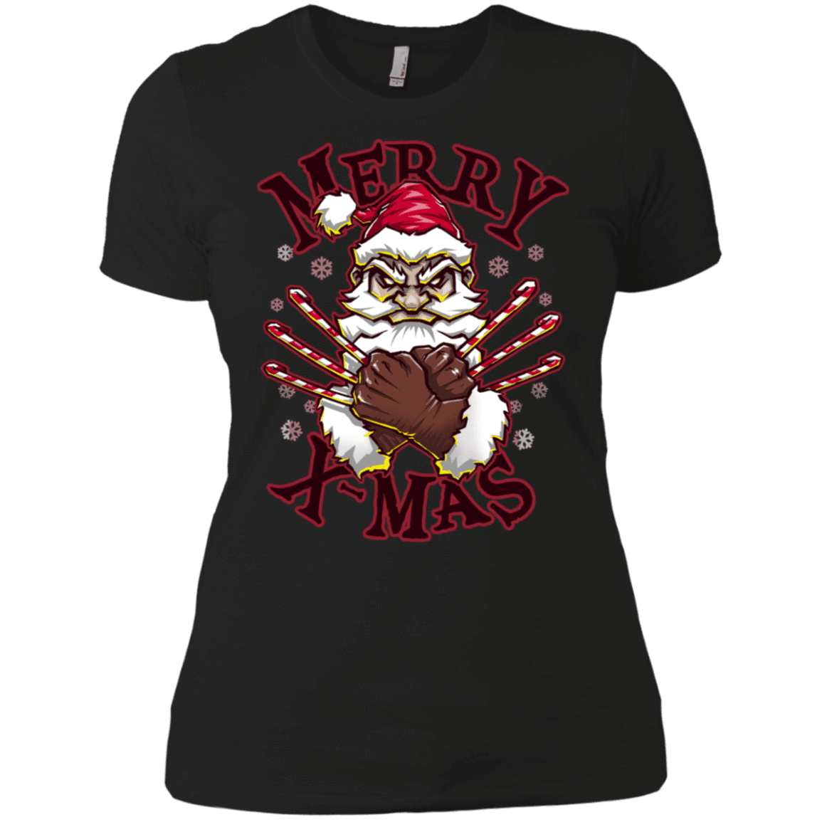 T-Shirts Black / X-Small Merry X-Mas Women's Premium T-Shirt