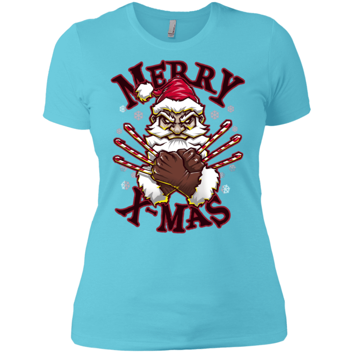 T-Shirts Cancun / X-Small Merry X-Mas Women's Premium T-Shirt