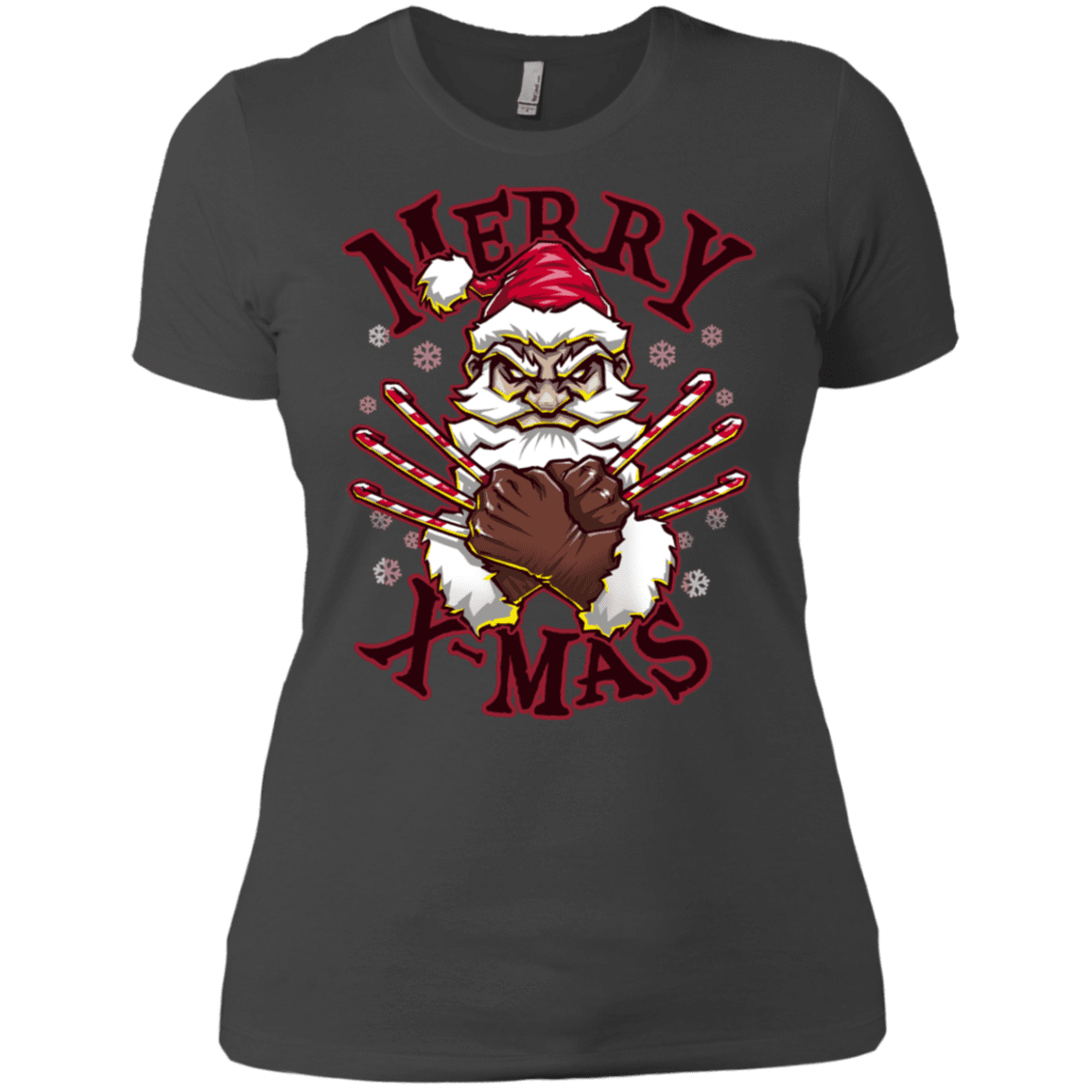 T-Shirts Heavy Metal / X-Small Merry X-Mas Women's Premium T-Shirt