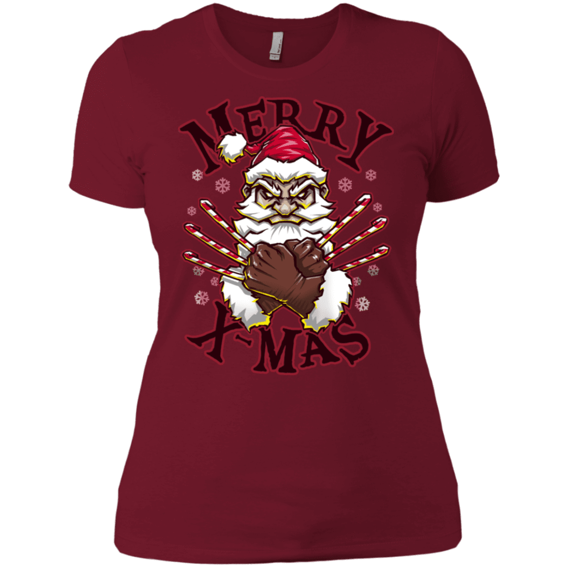 T-Shirts Scarlet / X-Small Merry X-Mas Women's Premium T-Shirt