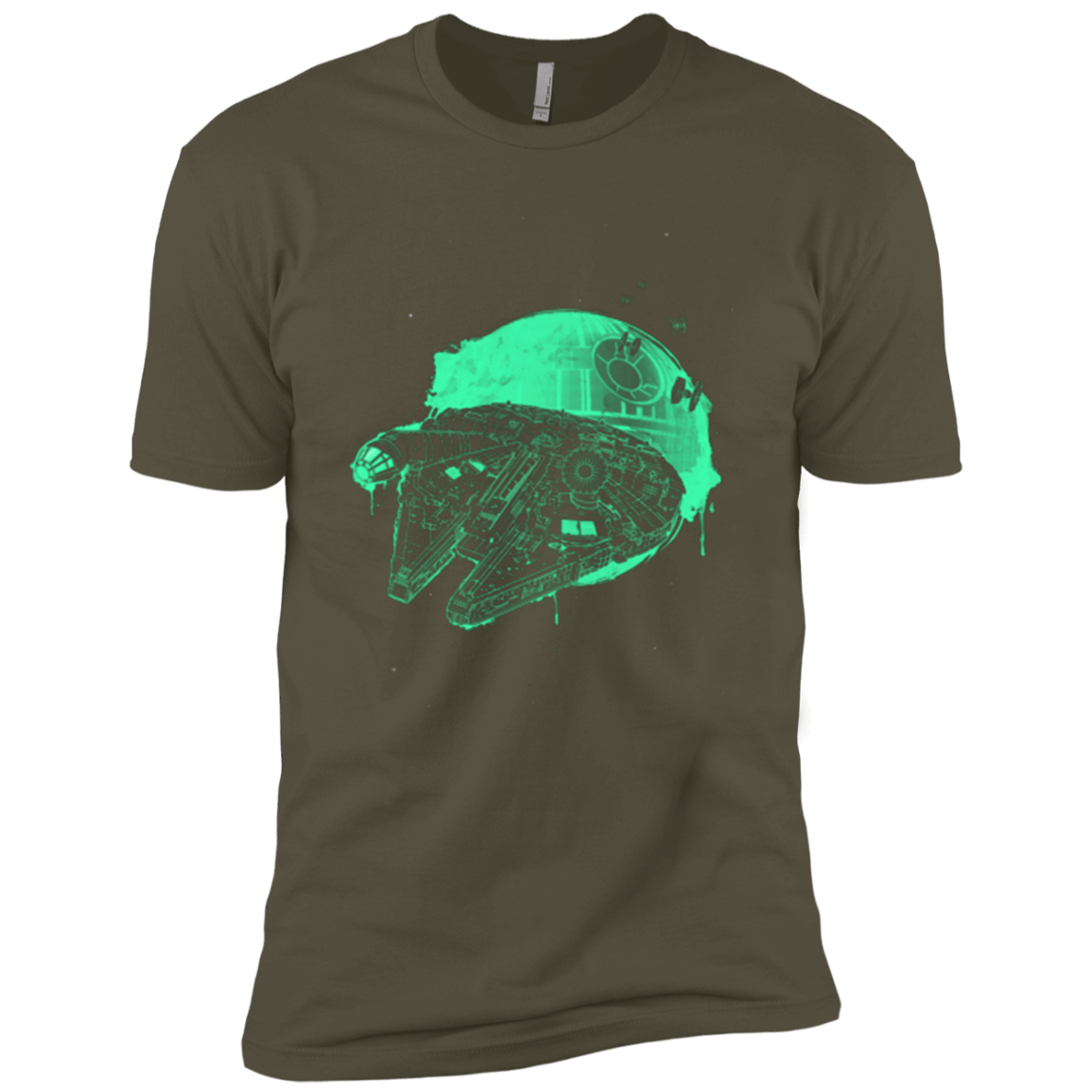 T-Shirts Military Green / X-Small Messy Rescue Men's Premium T-Shirt