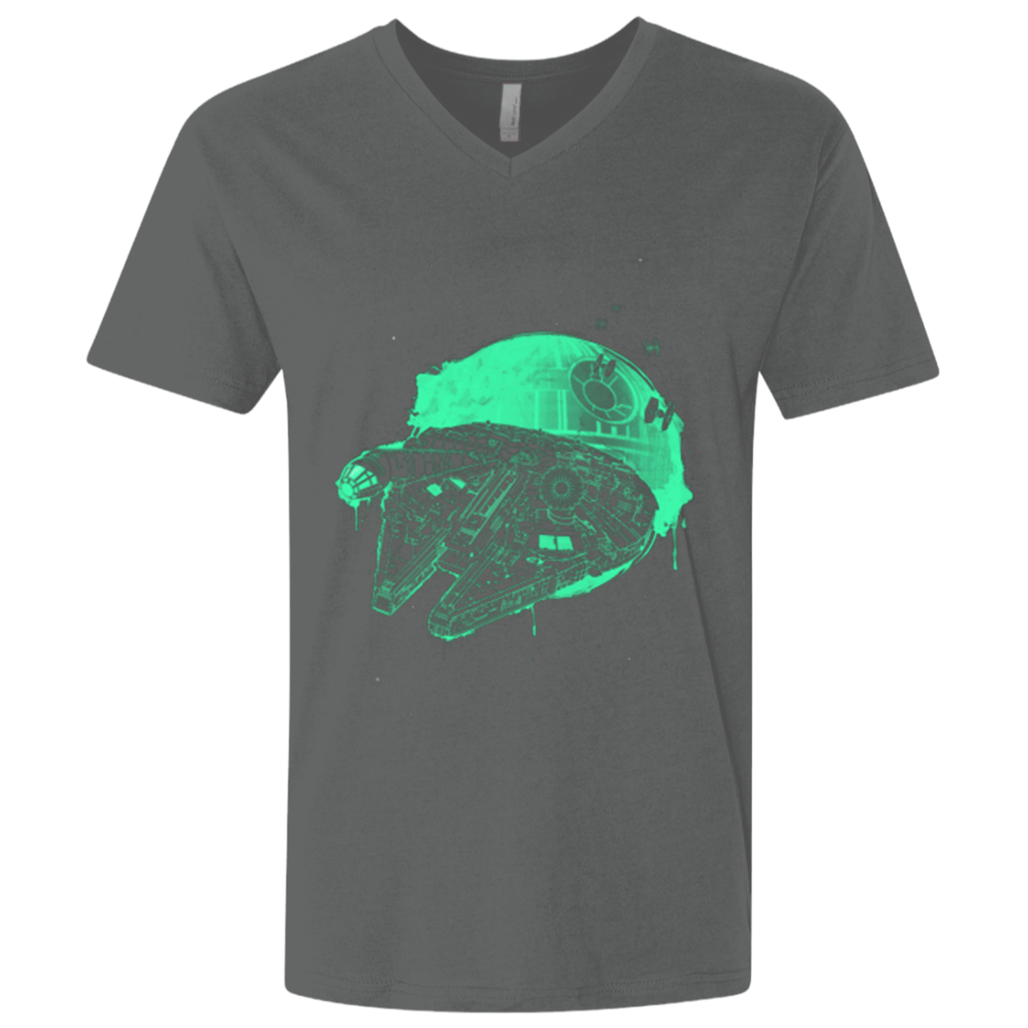 T-Shirts Heavy Metal / X-Small Messy Rescue Men's Premium V-Neck