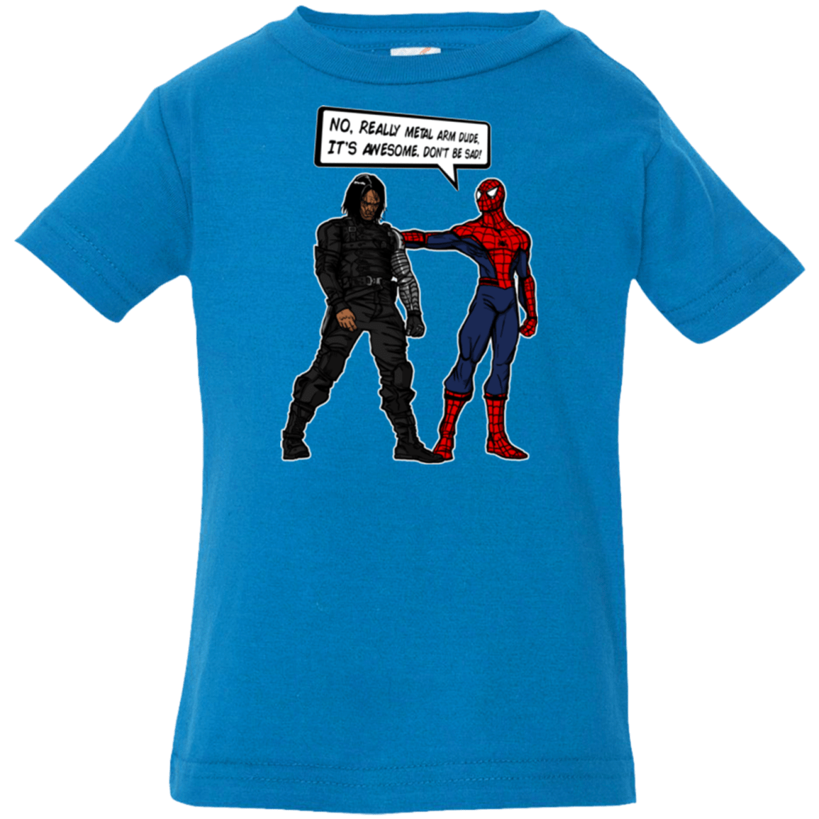 T-Shirts Cobalt / 6 Months Metal Arm Dude Infant PremiumT-Shirt