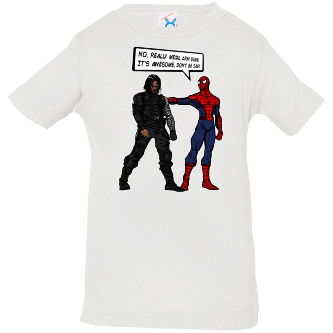 T-Shirts White / 6 Months Metal Arm Dude Infant PremiumT-Shirt