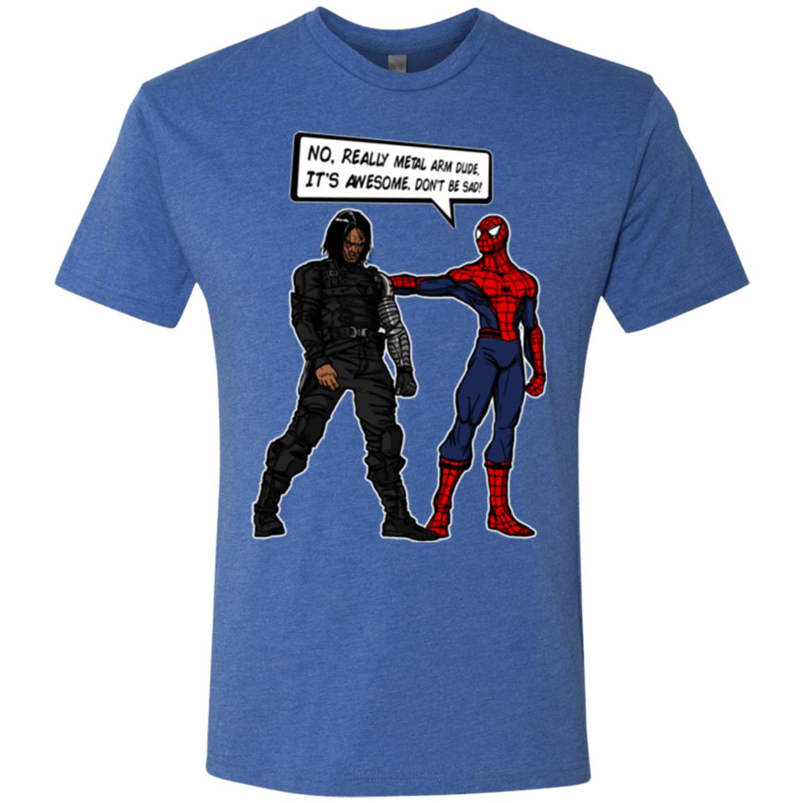 T-Shirts Vintage Royal / Small Metal Arm Dude Men's Triblend T-Shirt