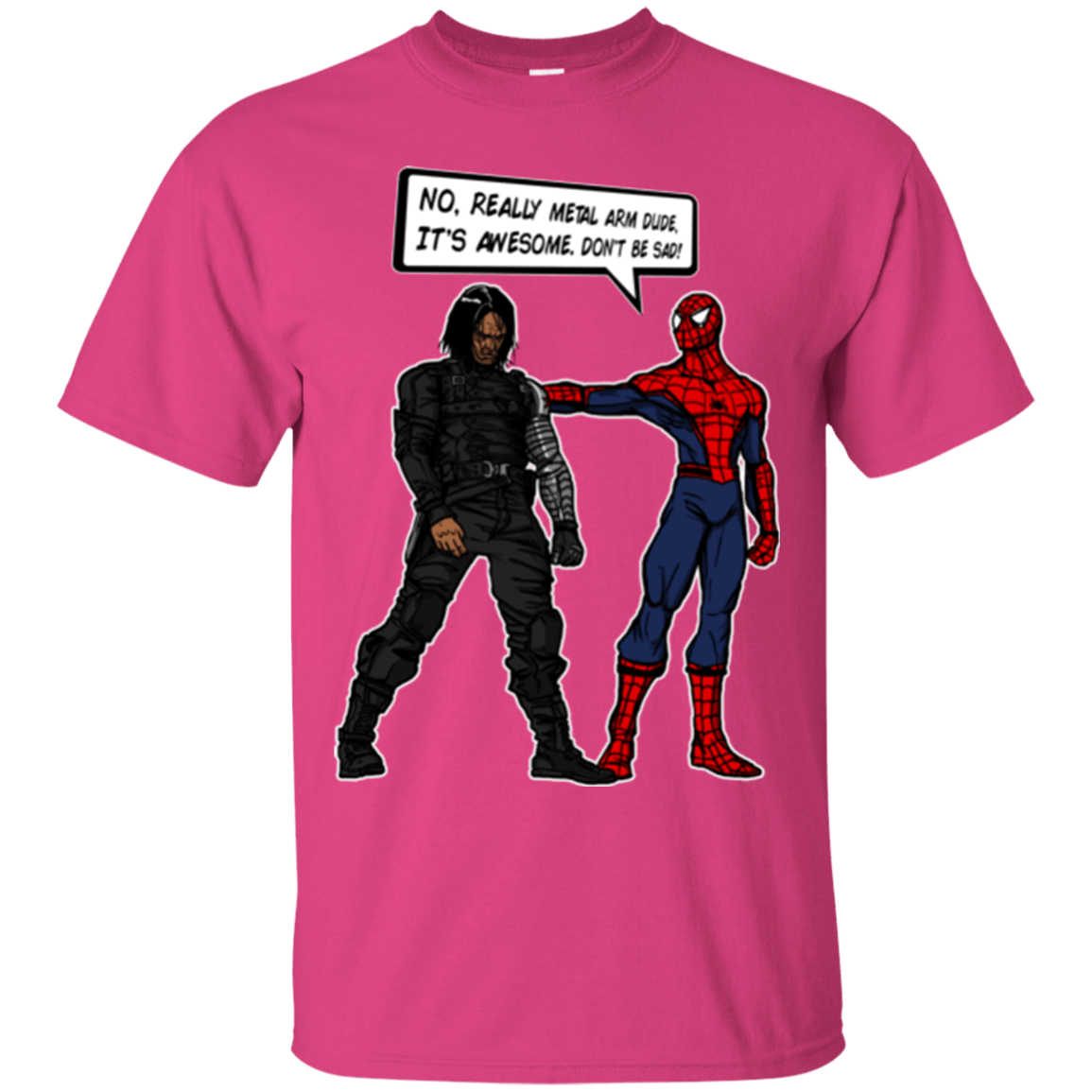 T-Shirts Heliconia / Small Metal Arm Dude T-Shirt