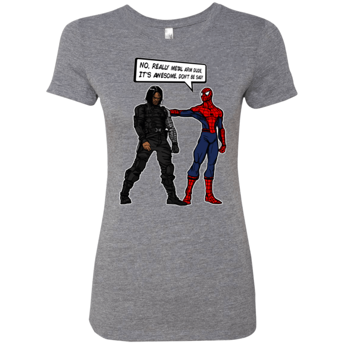 T-Shirts Premium Heather / Small Metal Arm Dude Women's Triblend T-Shirt