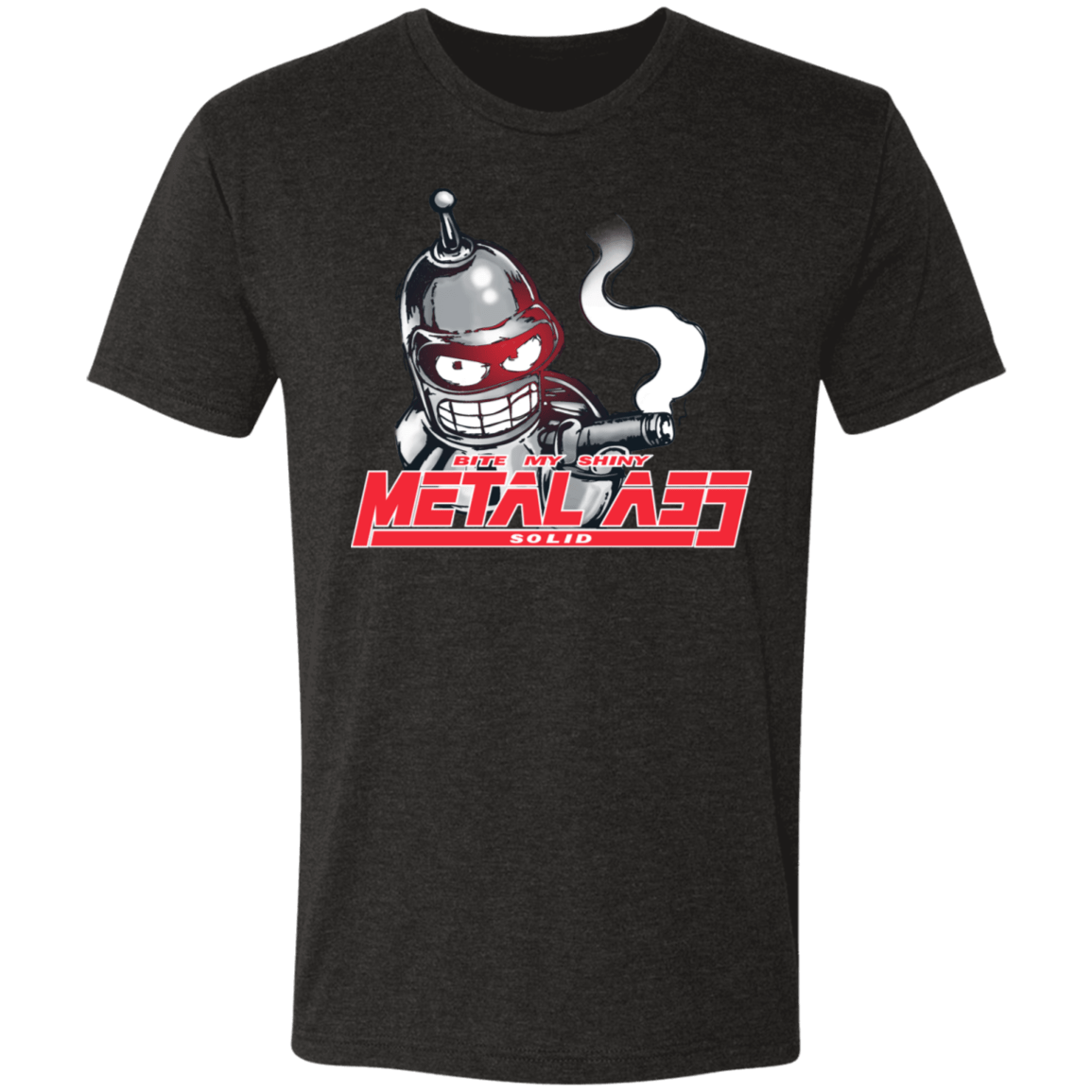 T-Shirts Vintage Black / S Metal Ass Men's Triblend T-Shirt