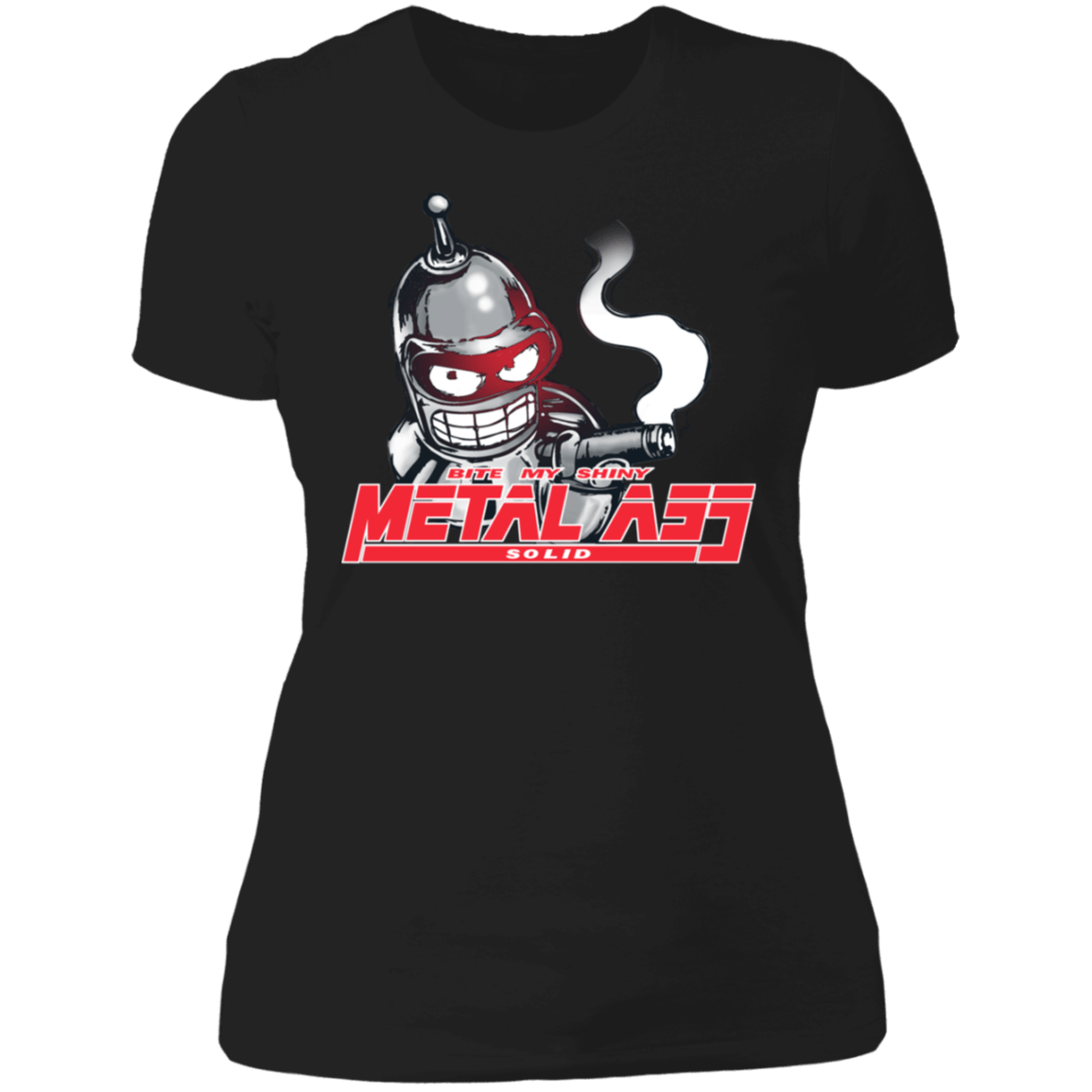 T-Shirts Black / X-Small Metal Ass Women's Premium T-Shirt