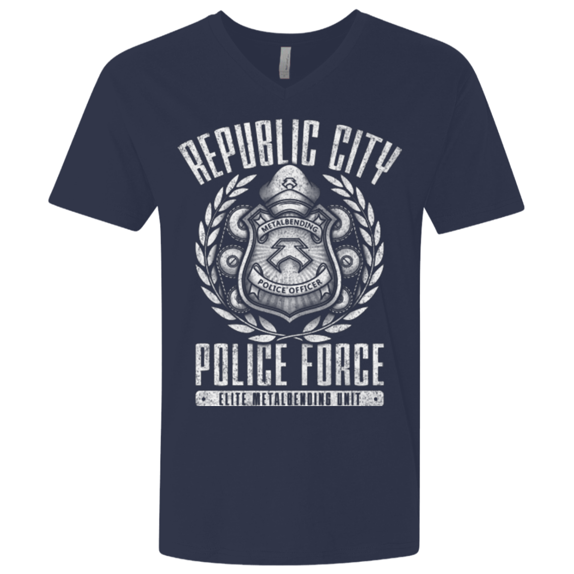 T-Shirts Midnight Navy / X-Small Metal is Enduring Men's Premium V-Neck