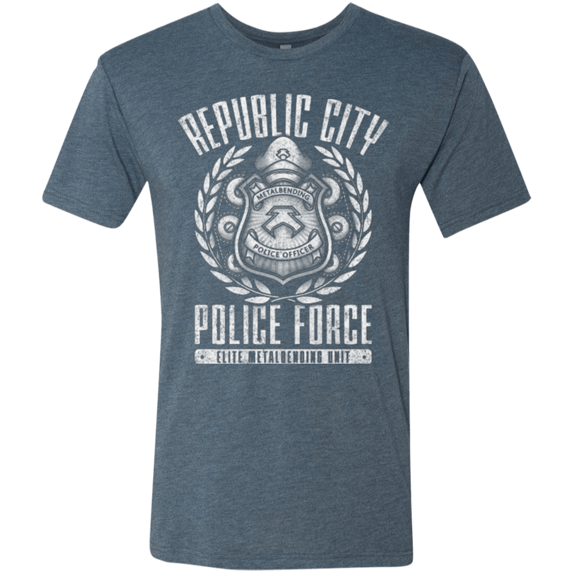 T-Shirts Indigo / Small Metal is Enduring Men's Triblend T-Shirt