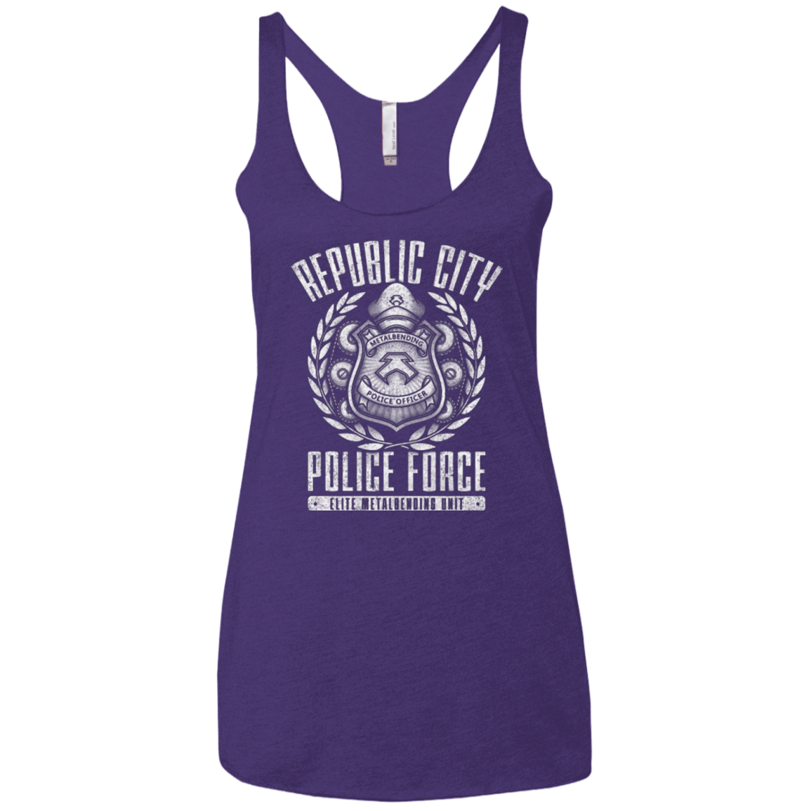 T-Shirts Purple / X-Small Metal is Enduring Women's Triblend Racerback Tank