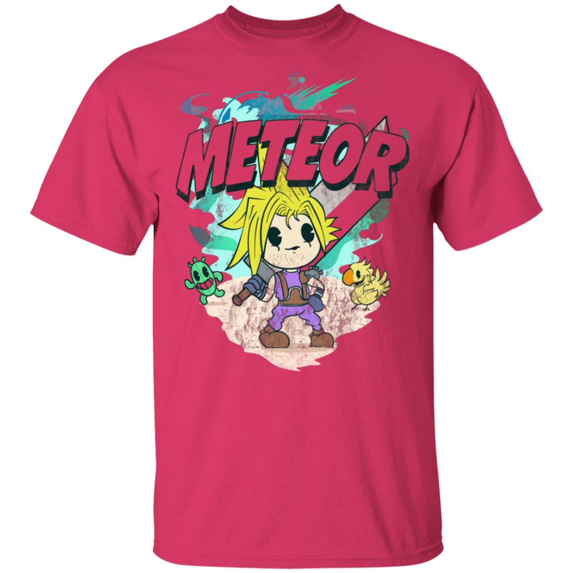 T-Shirts Heliconia / S Meteor Cartoon T-Shirt