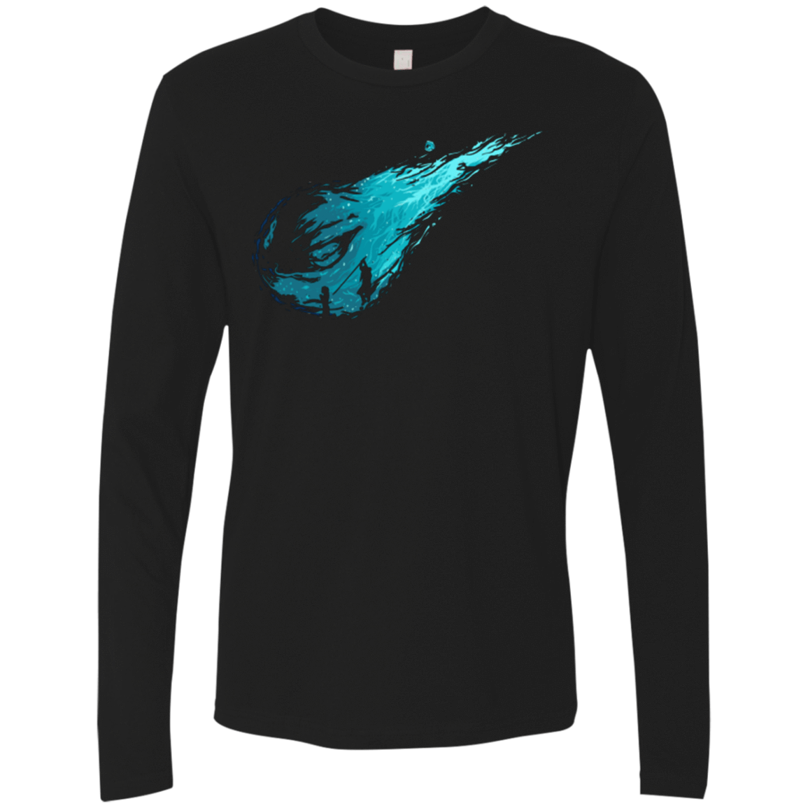 T-Shirts Black / Small Meteor Men's Premium Long Sleeve