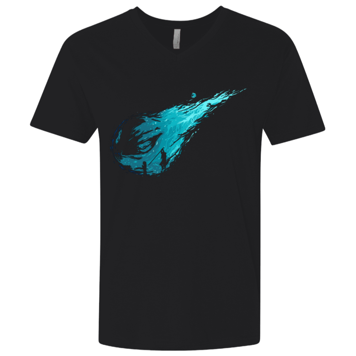 T-Shirts Black / X-Small Meteor Men's Premium V-Neck