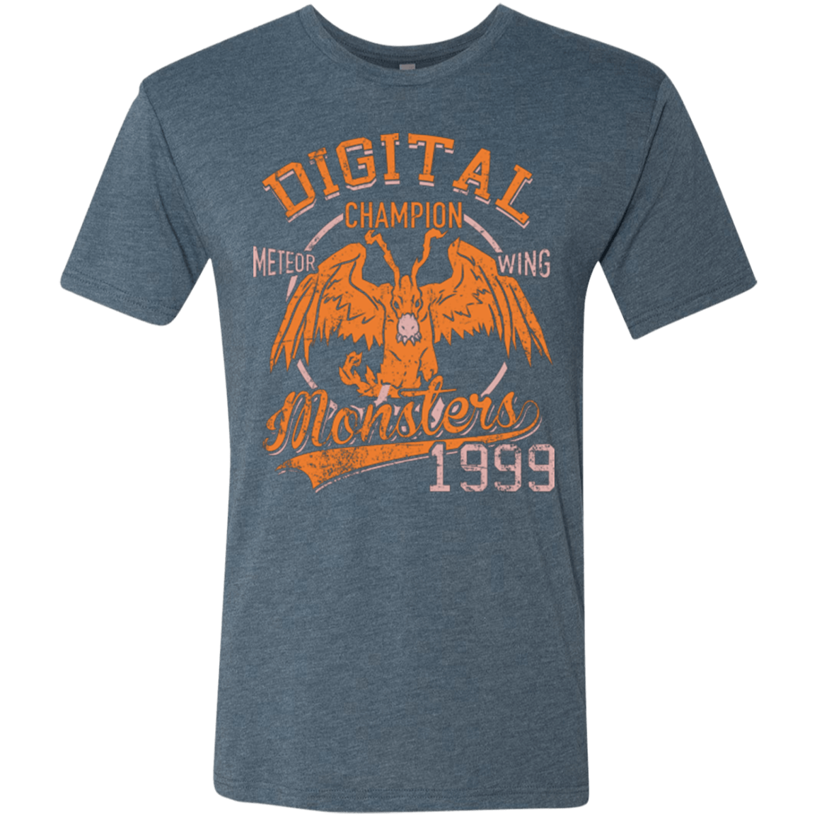 T-Shirts Indigo / Small Meteor Wing Men's Triblend T-Shirt