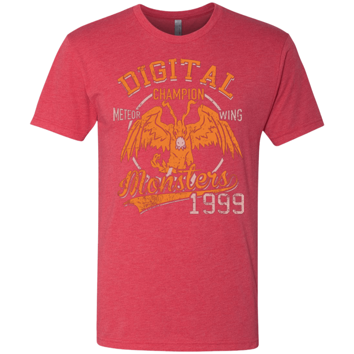 T-Shirts Vintage Red / Small Meteor Wing Men's Triblend T-Shirt