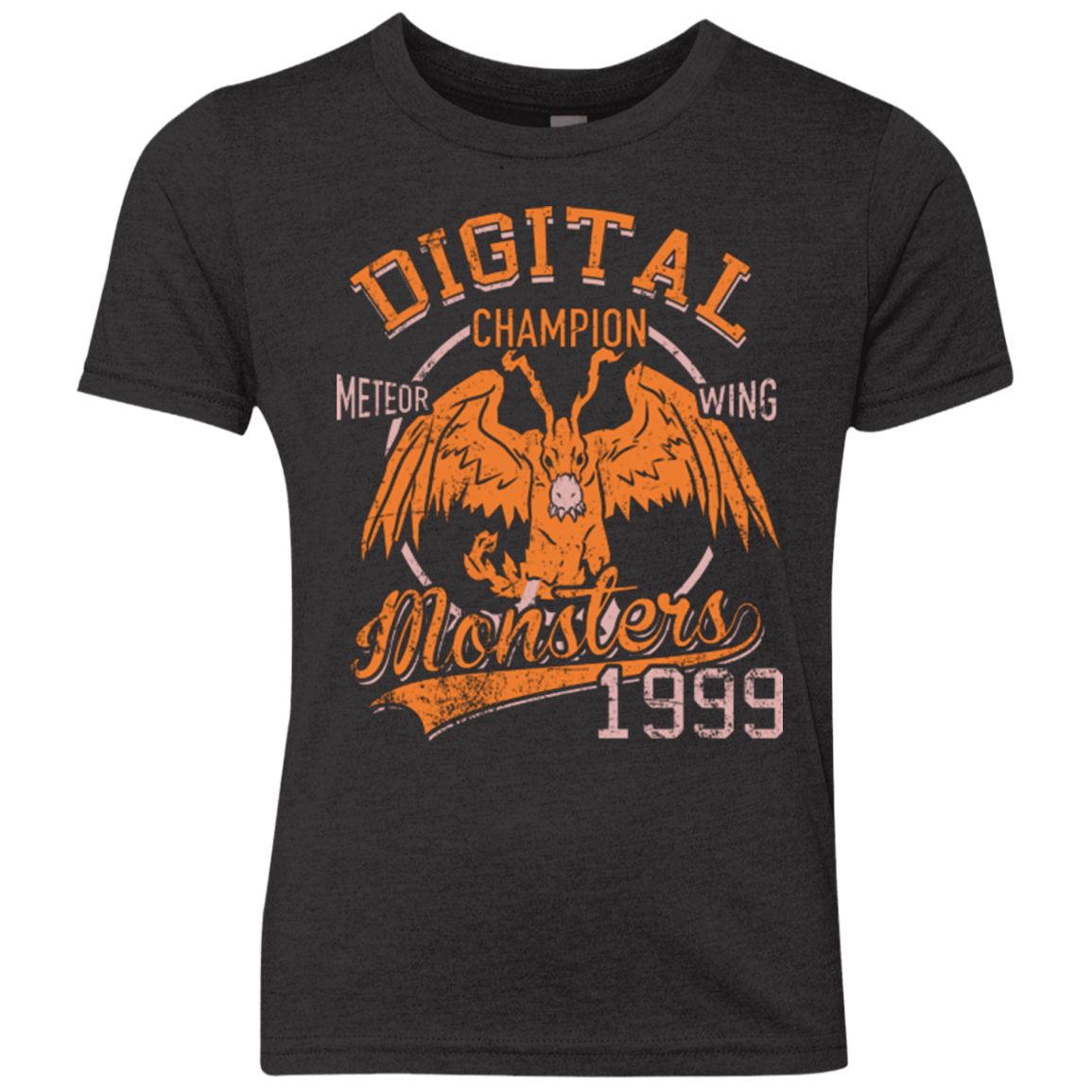 T-Shirts Vintage Black / YXS Meteor Wing Youth Triblend T-Shirt