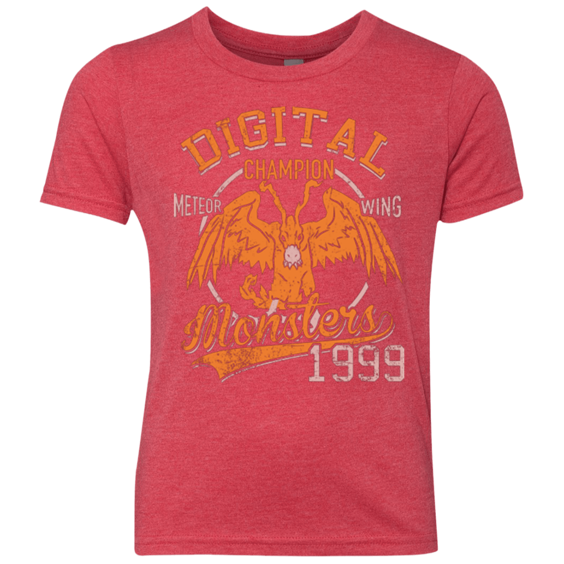 T-Shirts Vintage Red / YXS Meteor Wing Youth Triblend T-Shirt