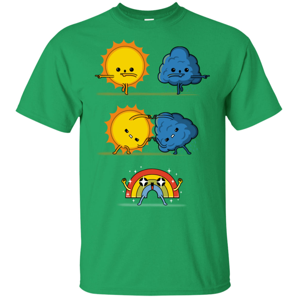 T-Shirts Irish Green / S Meteorological Fusion T-Shirt