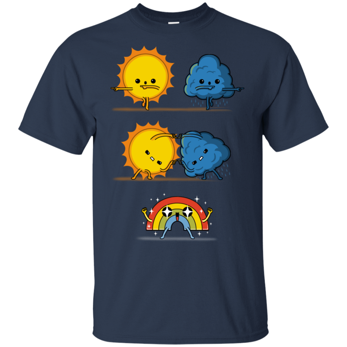T-Shirts Navy / S Meteorological Fusion T-Shirt