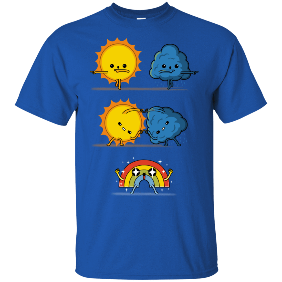T-Shirts Royal / S Meteorological Fusion T-Shirt