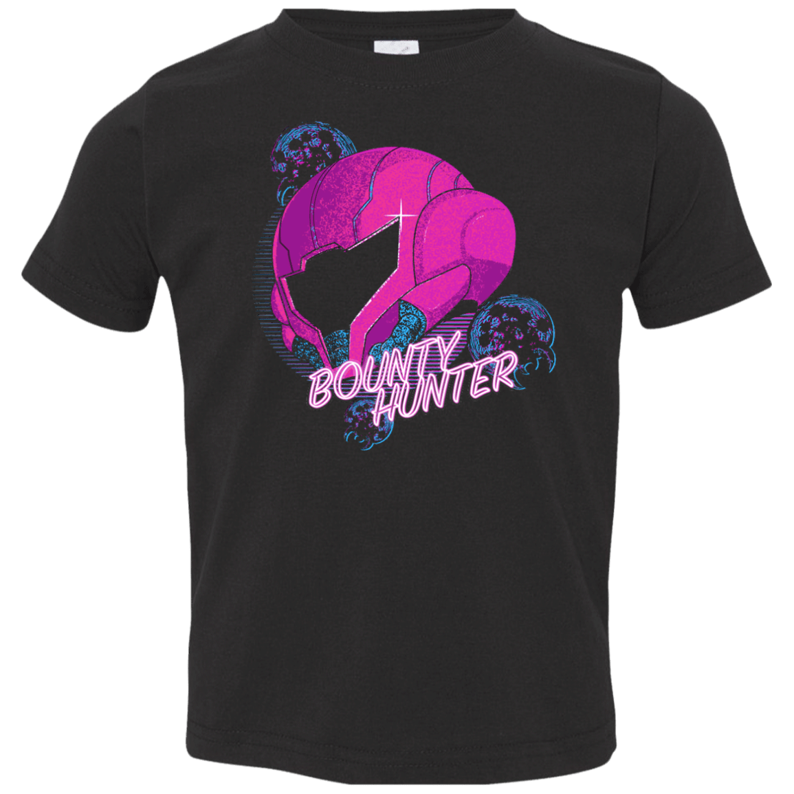 T-Shirts Black / 2T Metroid Helmet 80's Toddler Premium T-Shirt