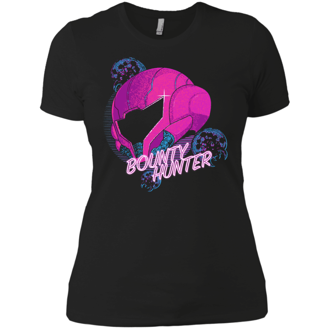 T-Shirts Black / X-Small Metroid Helmet 80's Women's Premium T-Shirt