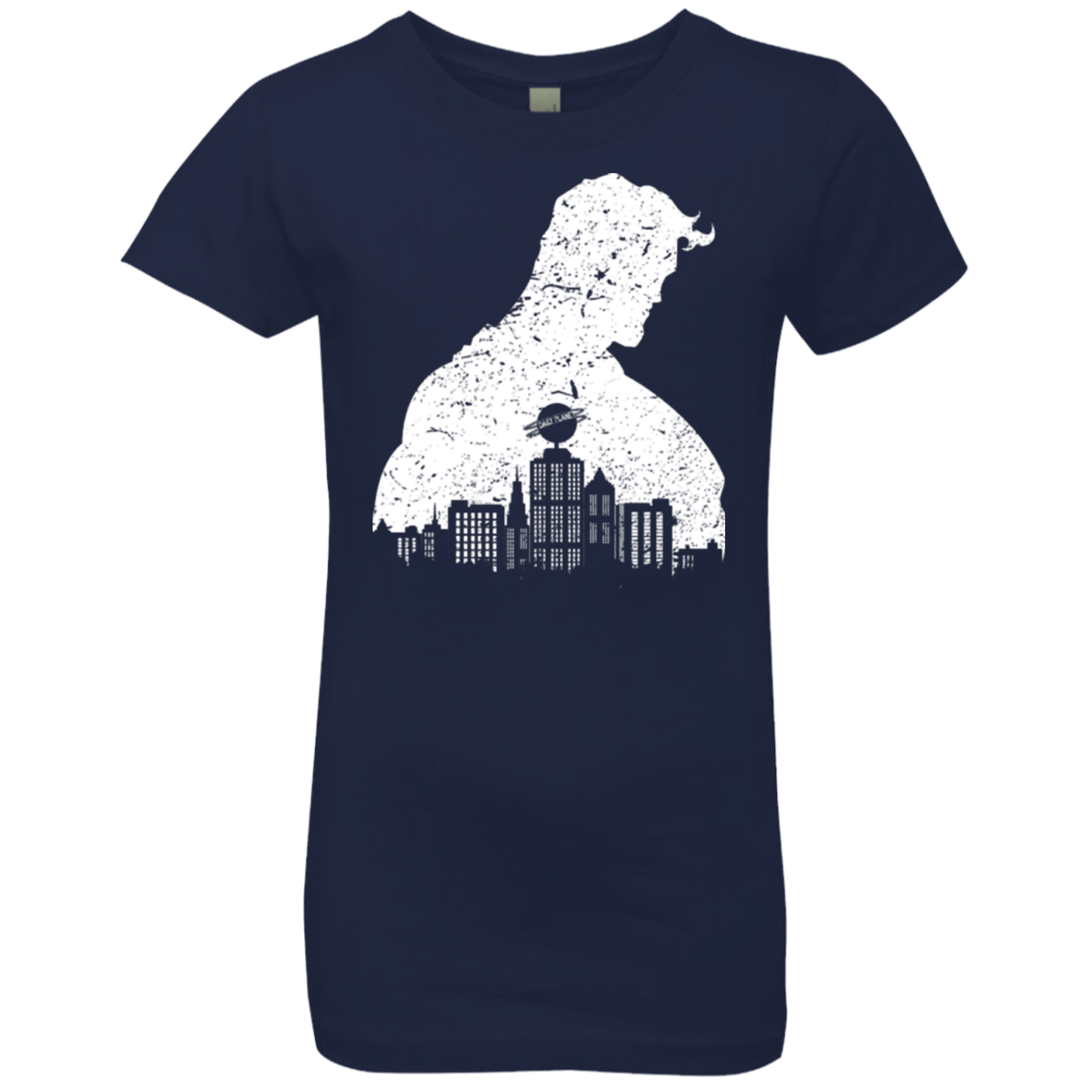T-Shirts Midnight Navy / YXS Metropolis Shadow Girls Premium T-Shirt