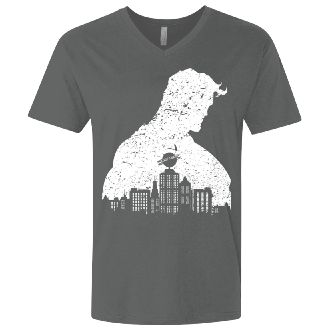 T-Shirts Heavy Metal / X-Small Metropolis Shadow Men's Premium V-Neck