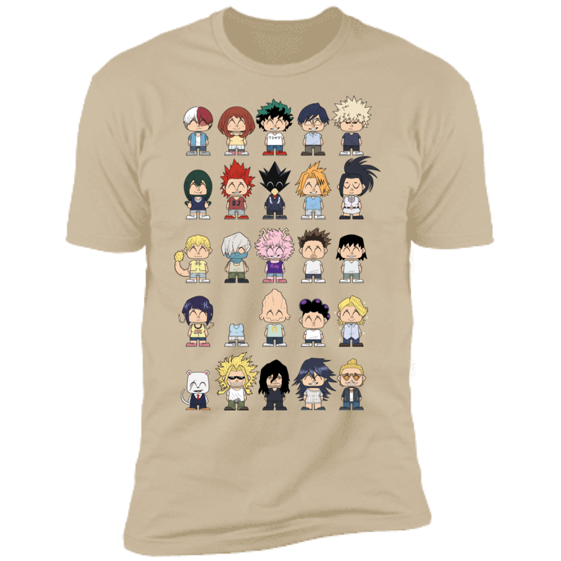 T-Shirts Sand / S MHA Class 1A Men's Premium T-Shirt