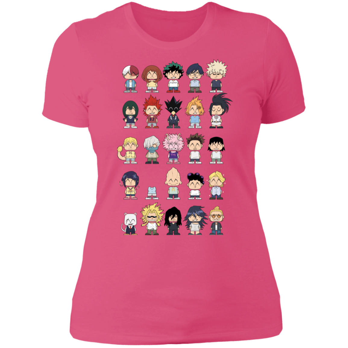 T-Shirts Hot Pink / S MHA Class 1A Women's Premium T-Shirt