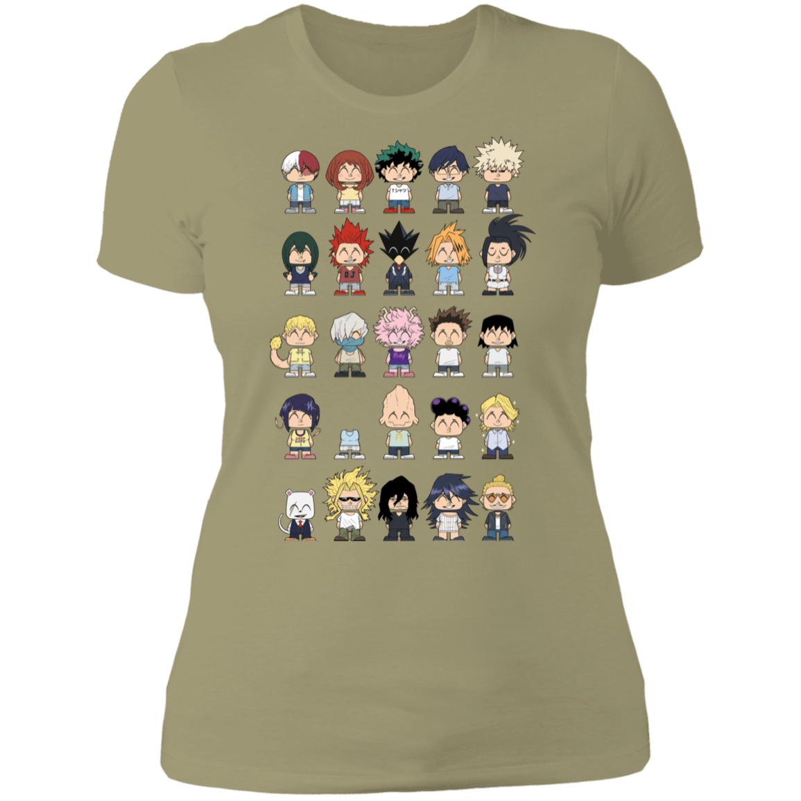 T-Shirts Light Olive / S MHA Class 1A Women's Premium T-Shirt